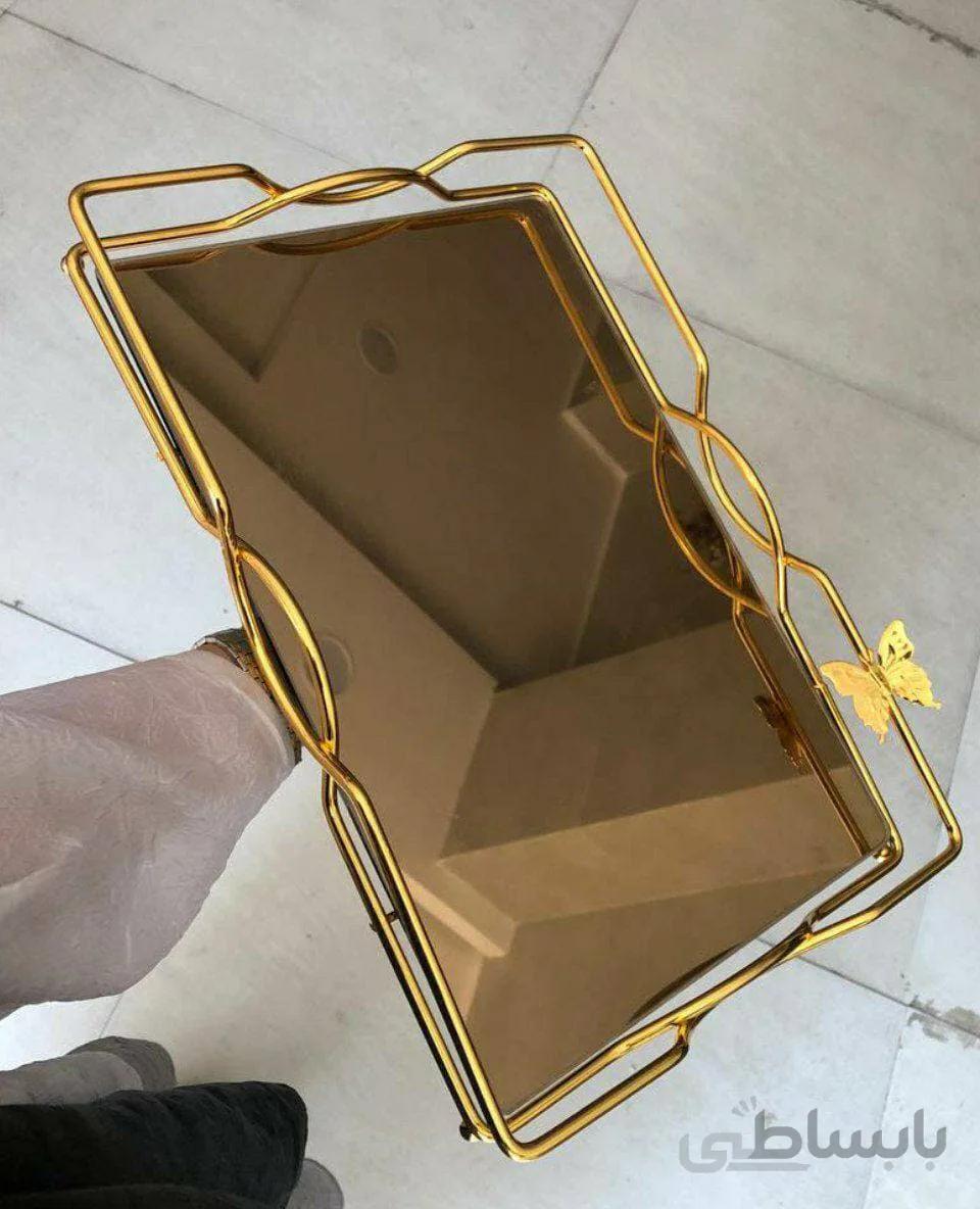 سینی مستطیل لبخند پروانه درجه ۱