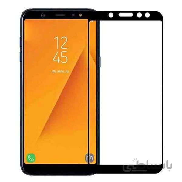 محافظ صفحه نمایش نانو گلس مدل فول کاور 6D سامسونگ A6 PLUS ا محافظ صفحه نمایش نانو گلس مدل فول کاور 6D سامسونگ A6 PLUS