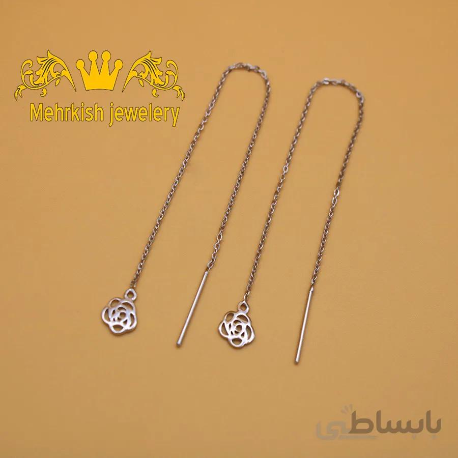 گوشواره بخیه ای فلاور