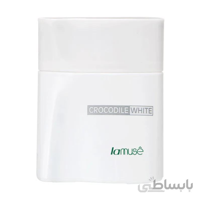 ادو پرفیوم زنانه لاموس مدل ادوپرفیوم عطر کروکودیل سفیدCrocodile White حجم 100ml (یکی بخر دوتا ببر)