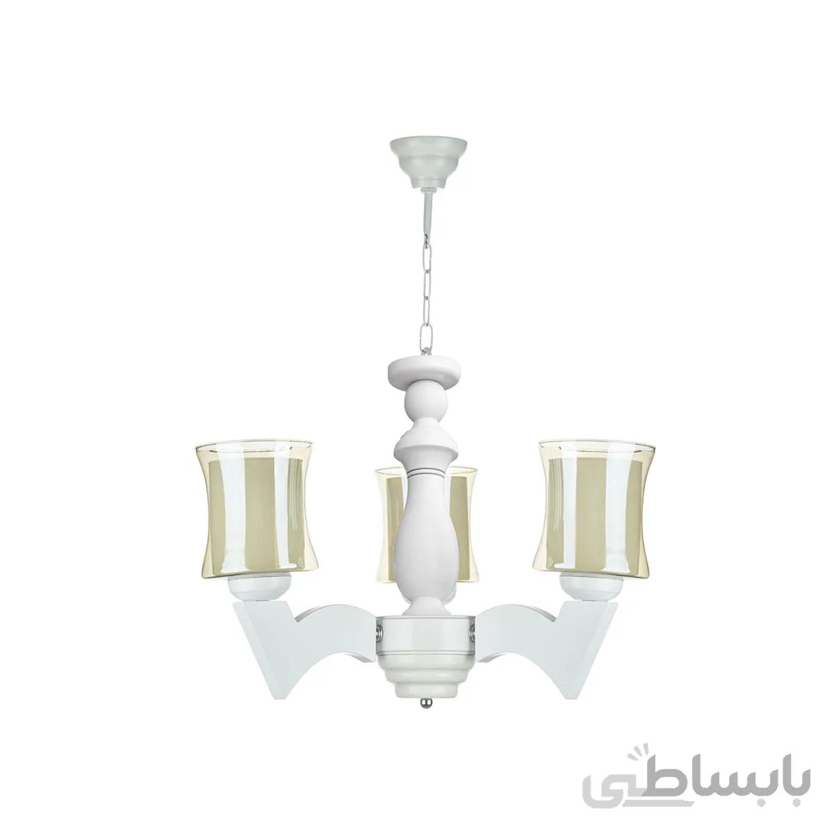 لوستر سه شعله چشمه نور کد G673/3
