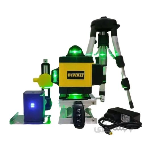 تراز لیزری دیوالت 4 بعدی، 360 درجه و بلوتوث دار مدل 4D-360Degree ا Dewat Line Laser Model 4D-360Degree