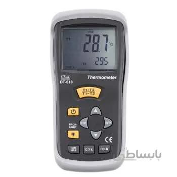 دماسنج ترموکوپل سی ای ام مدل DT-613 ا CEM DT-613 Thermocouple Thermometer