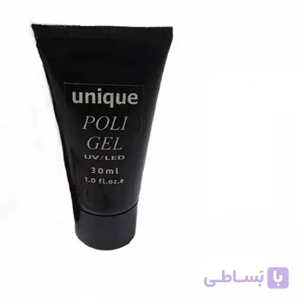 پلی ژل هلویی کاشت ناخن Unique وزن ۳۰ گرم کد ۰۴