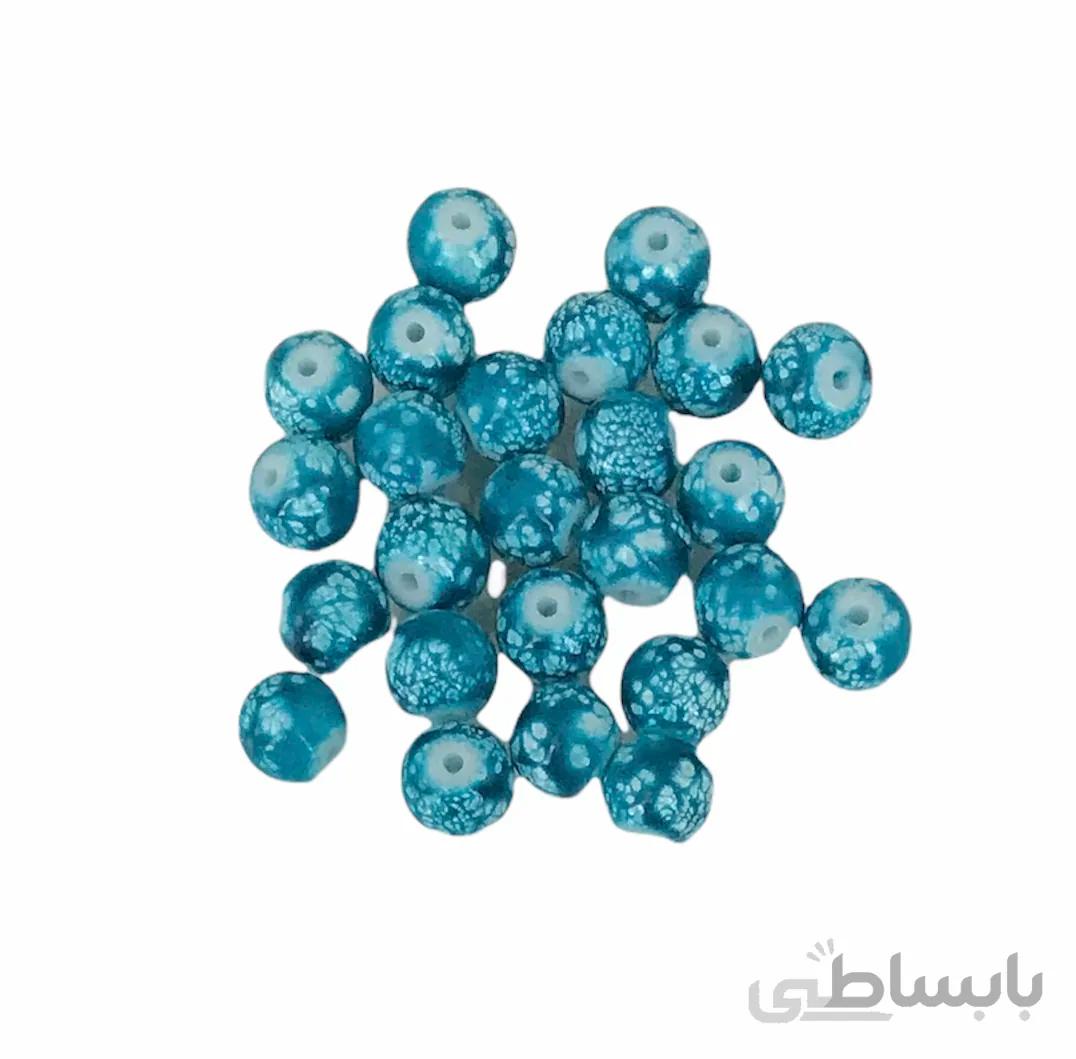 مهره دستبند طرح خالدار بسته ١٠٠ عددي