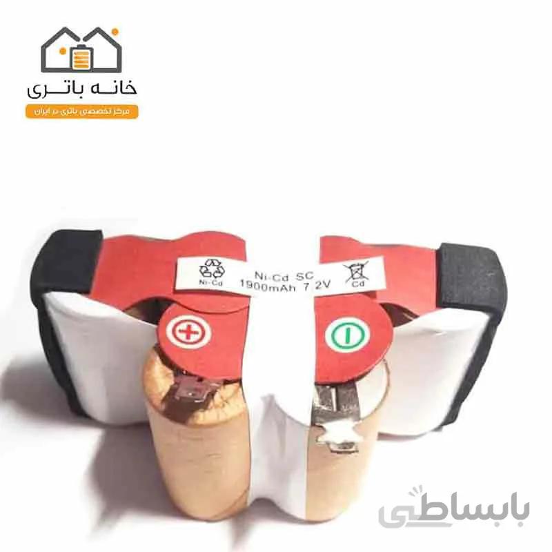 باتری جاروشارژی مایسان 7.2 ولت 1500 میلی آمپر