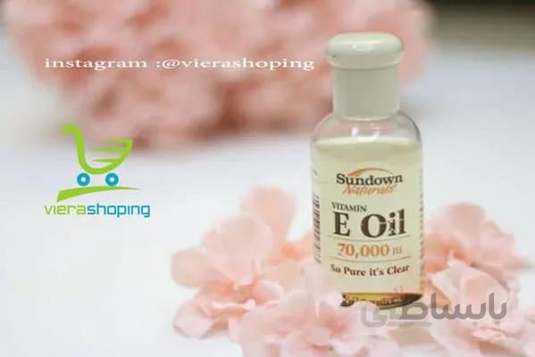 روغن ویتامین Eسانداون نچرالز E OIL naturals vitamin e oil