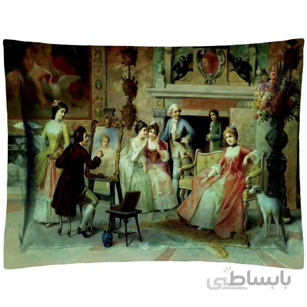 روبالشی مخمل رنس مدل P1-20725