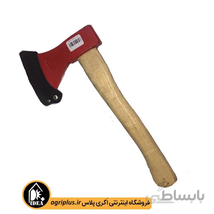 تبر 800 گرمی دسته چوبی