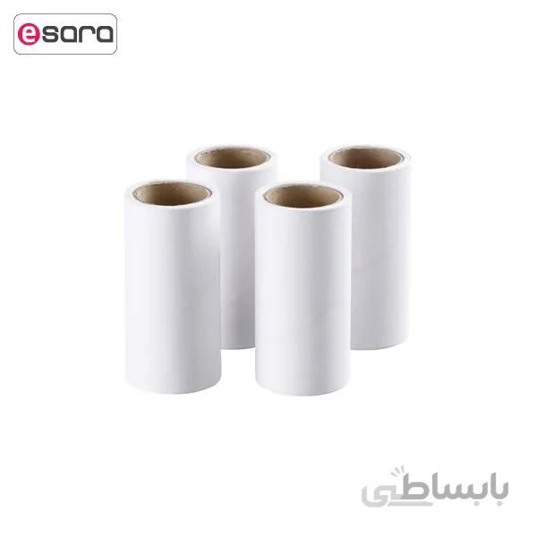 سری پرزگیر ایکیا مدل Bastis بسته 4 عددی ا Ikea Bastis Lint Roller Refill Pack Of 4