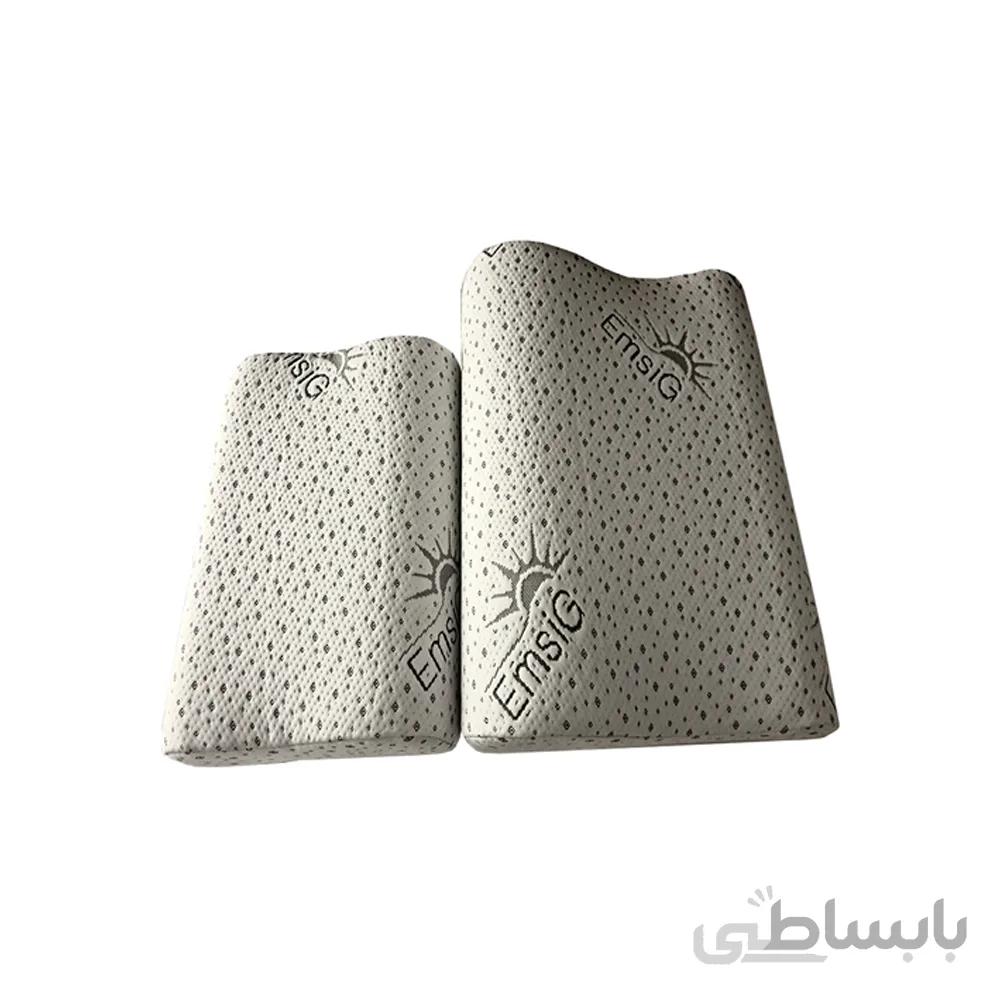 بالش مموری فوم طبی امسیگ مدل PL73 ا EmsiG Medical Pillow PL73-L