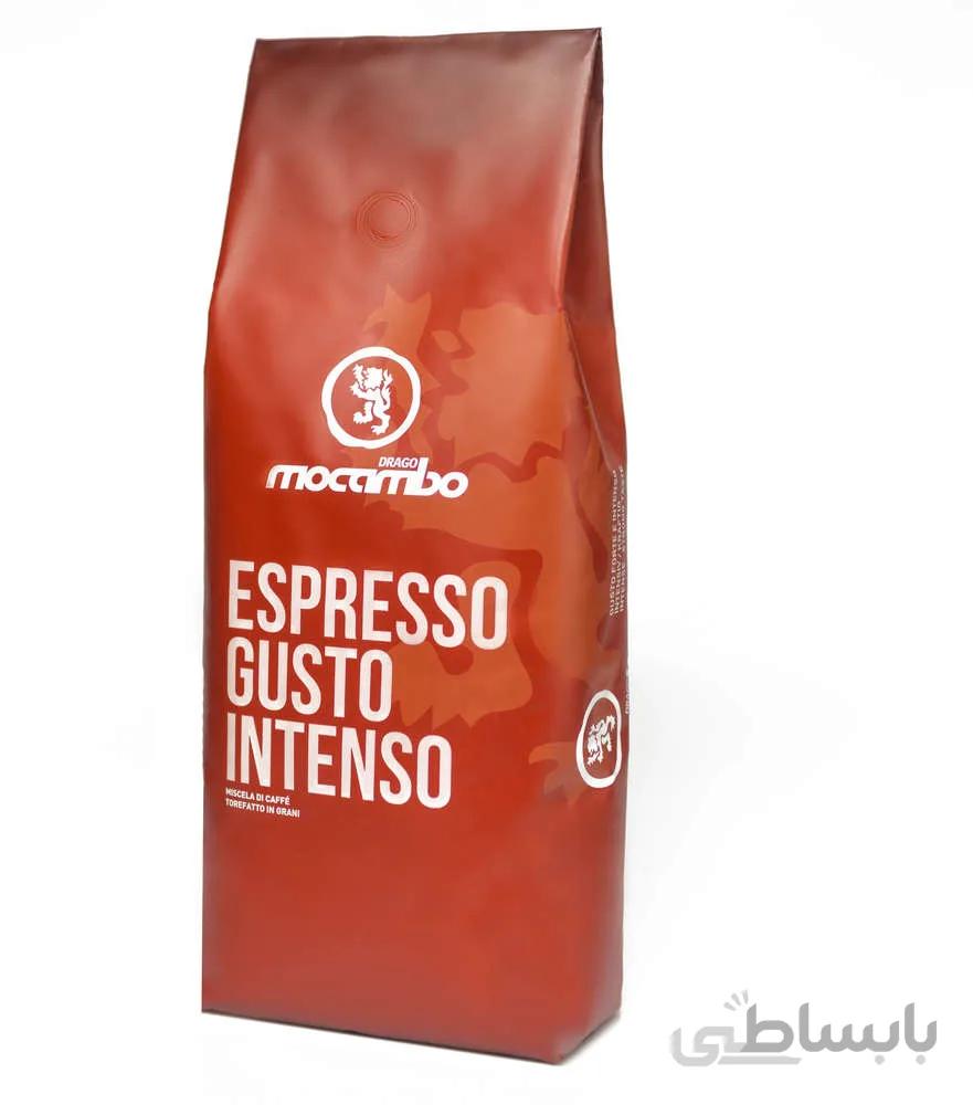 دانه قهوه یک کیلویی موکامبو آلمان | MOCAMBO ESPRESSO GUSTO INTENSO 1000 G