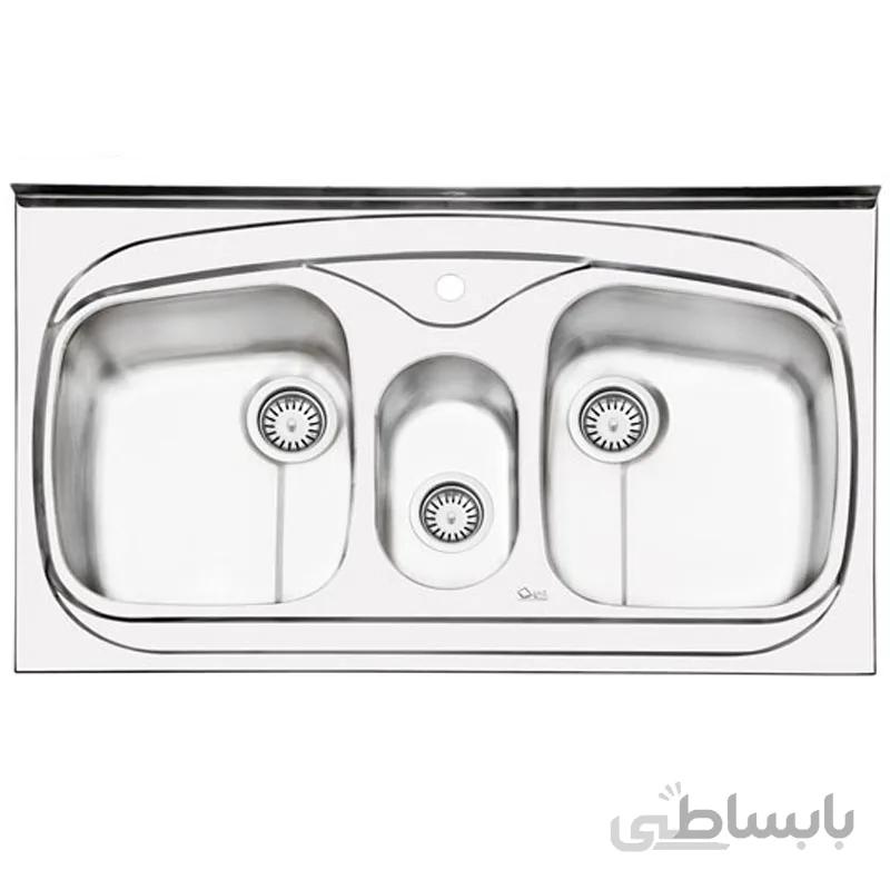 سینک روکار ایلیا استیل مدل 1014