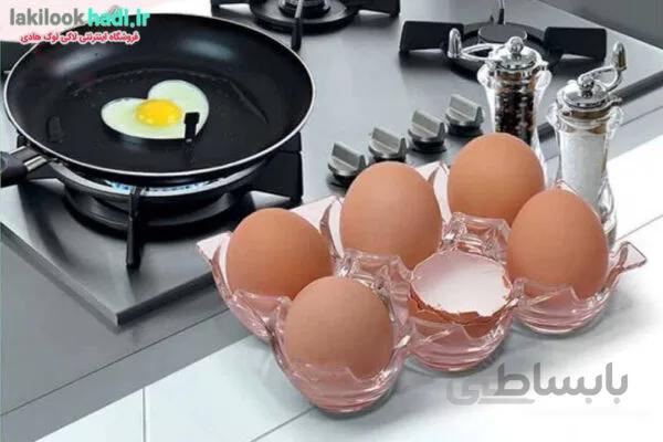 ظرف نگدارنده تخم مرغ اکرلیک