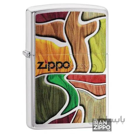 فندک اصل زیپو مدل Colorful 200 | آمریکا | کلاسیک