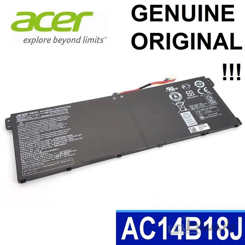 باتری لپ تاپ ایسر 371-V3 اورجینال ا BATTERY ACER AC14B18J/AC14B3K/AC14B8K/15/CB3-111/CB5-571/CB3-531/CB5-311/C810/C910 V3-371/V3-111/ES1-512/ES1-711/ES1-531/E3-112/V5-122/V5-P ORG