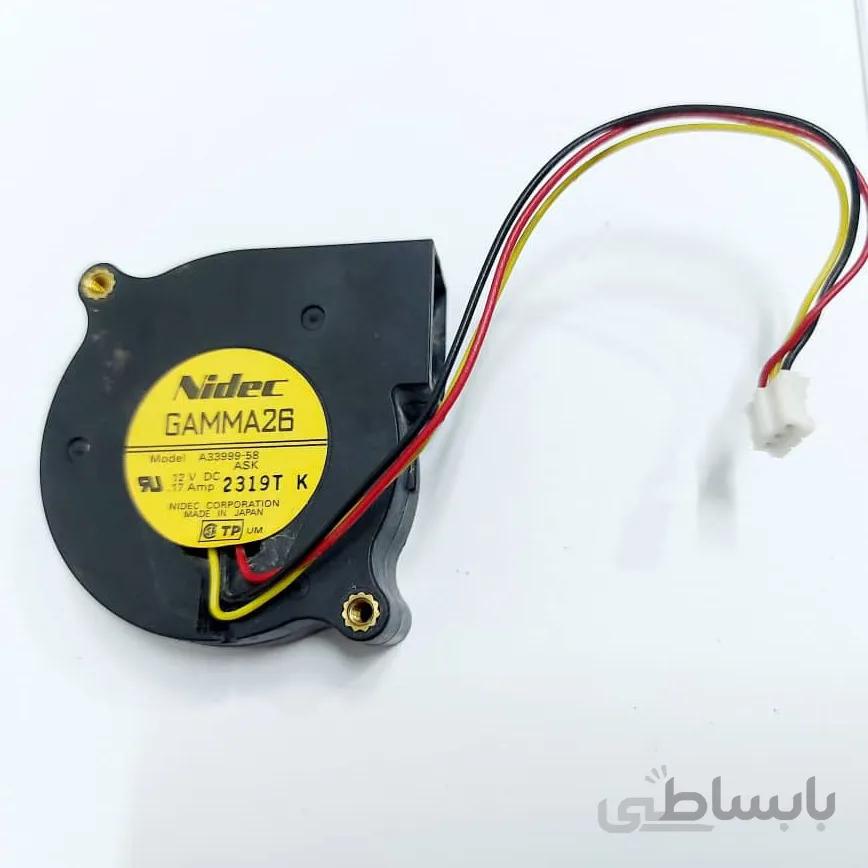 فن حلزونی 50*50*15 میلیمتر 12 ولت 0.17 آمپر ASK N11059 ویدئو پروژکتور