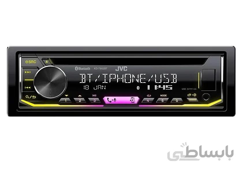 JVC KD-T902BT پخش صوتی ۹۰۲ جی وی سی ا JVC