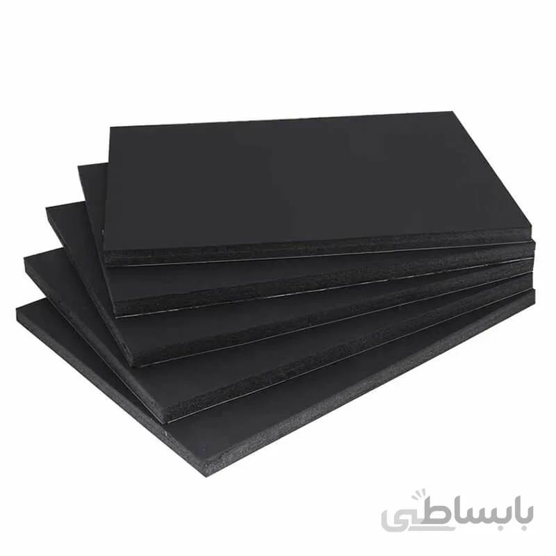 فوم برد مغزمشکی 30x40cm کره 5mm مشکی