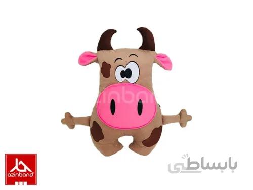 بالش فانتزی گاو شماره 2 ا بالش فانتزی گاو شماره2 با پارچه مخملی