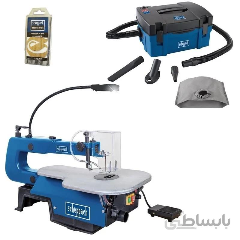 دستگاه اره مویی شپخ 125 وات مدل 5901404901 - DECO-XL ا Scheppach 5901404901 - DECO-XL Scroll saws