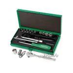 جعبه بکس 17 پارچه هواگیری 1/4 تاپ تول TOPTUL مدل GCAD1701