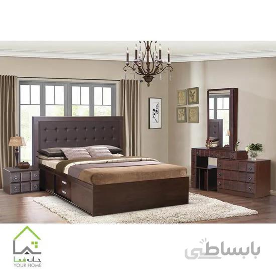 سرویس تخت خواب ام دی اف مدل رونیا