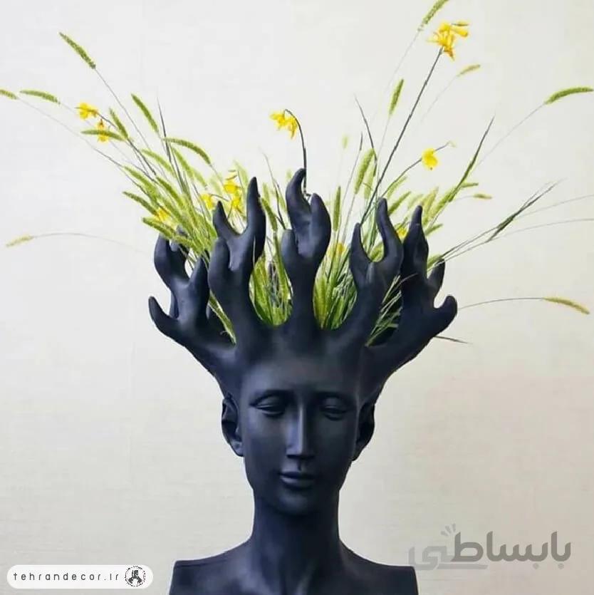 مجسمه رومیزی و گلدان پریناز(parinaz)