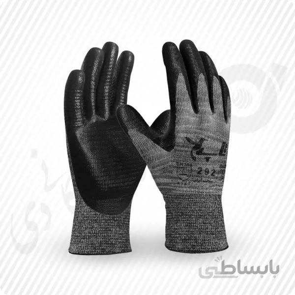 دستکش کف مواد نیتریل شیاری تاپ ( کد: 292 )