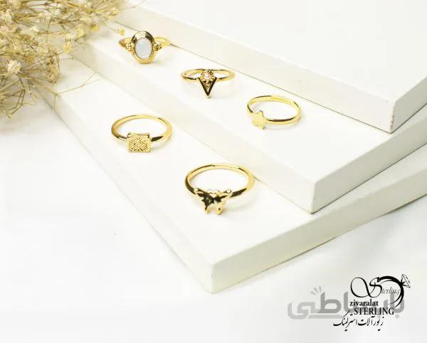 پک انگشتر زنانه کد 5595