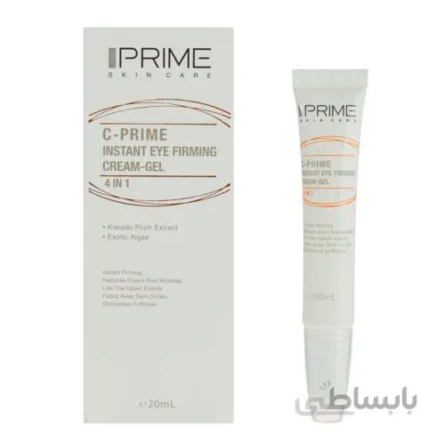 ژل کرم سفت کننده دور چشم پریم مدل C-Prime 4in1