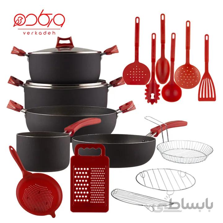 سرویس قابلمه ۱۸ پارچه ورکاشاپ
