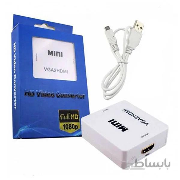 مبدل VGA به HDMI مدل Mini