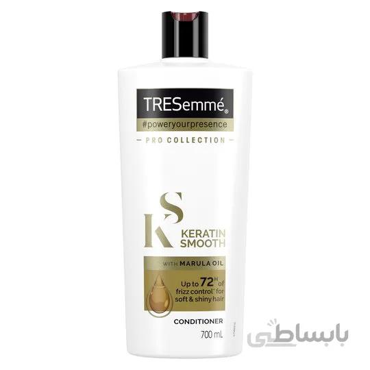 نرم کننده کراتینه ترزمه مدل Keratin Smooth حاوی روغن مارولا حجم 700 میلی