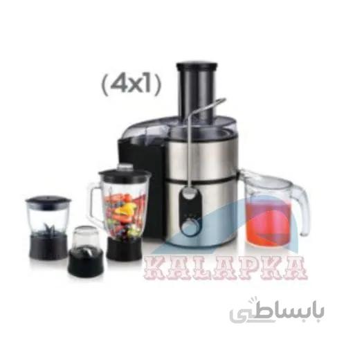 آبمیوه گیری چهار کاره ارشیا مدل JB-6141A