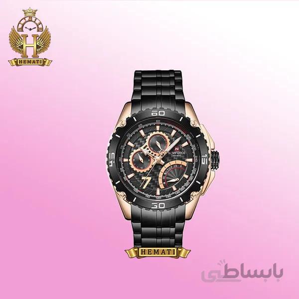 ساعت مچی مردانه نیوی فورس Naviforce NF9183M مشکی