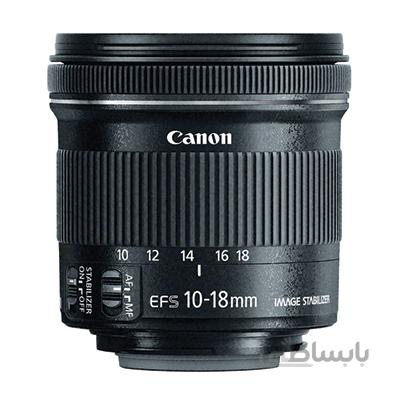 لنز واید CANON EF-S 10-18MM F/4.5-5.6 IS STM