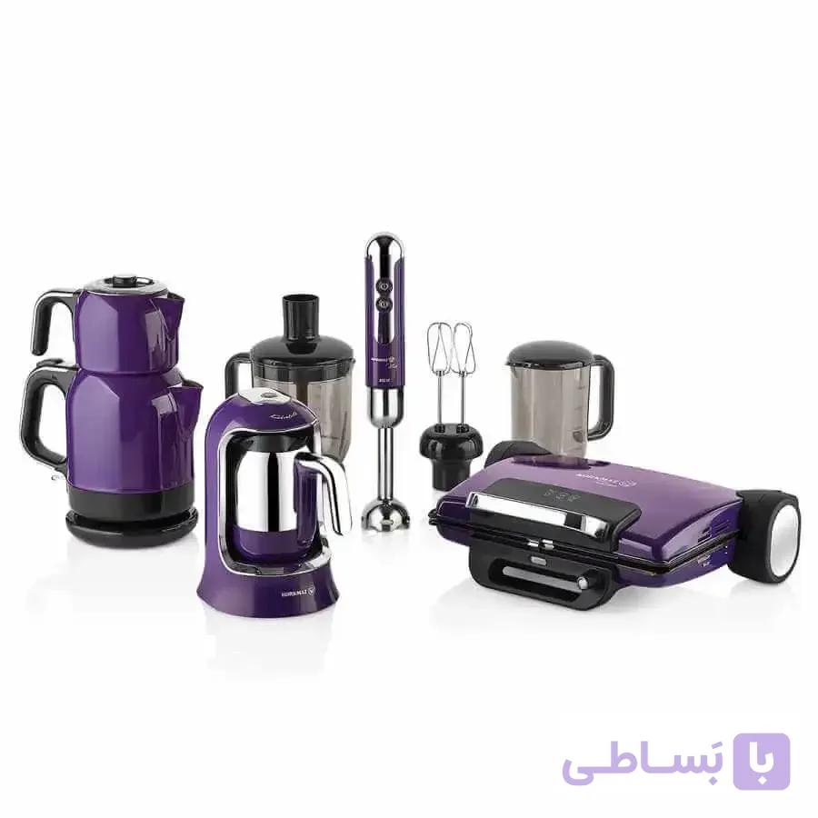 ست لوازم برقی آشپزخانه کرکماز LAVENDER