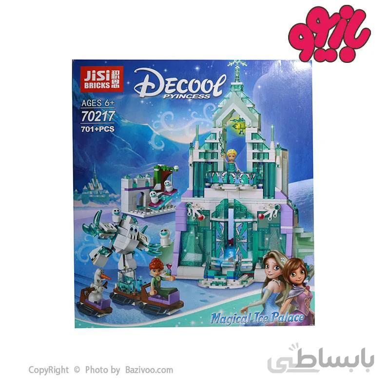 ساختنی دکول لگو قصر فروزن Code 70217