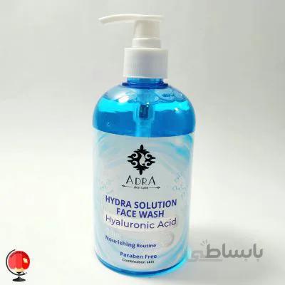 ژل شستشوی صورت آدرا (ADRA) حاوی هیالورونیک اسید 500 میلی لیتر