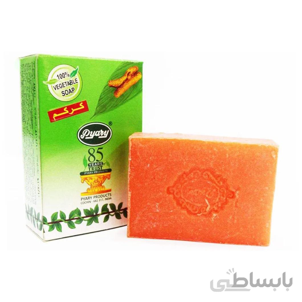 صابون زردچوبه اصل هندی پیاری 75 گرم