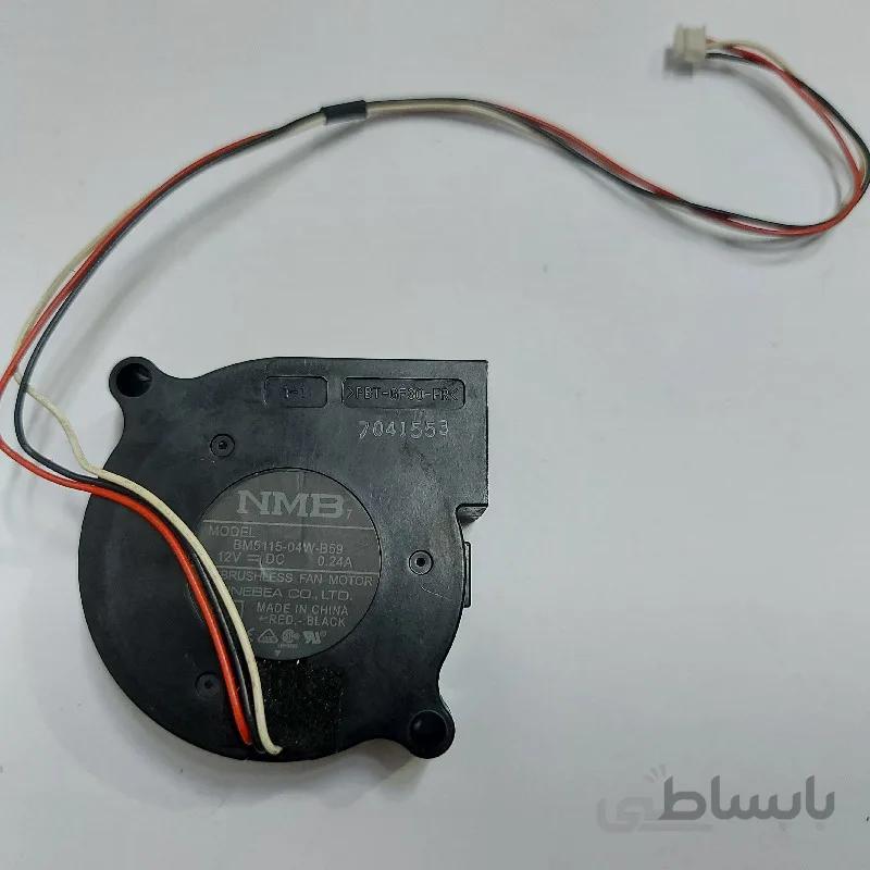فن حلزونی 51*51*15 میلیمتر 12 ولت 240 میلی آمپر سانیو PLC-SW30 ویدئو پروژکتور