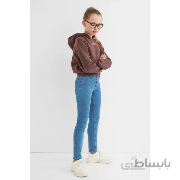 شلوار جین دخترانه(9-10سال)(برند Aliveآلمان)