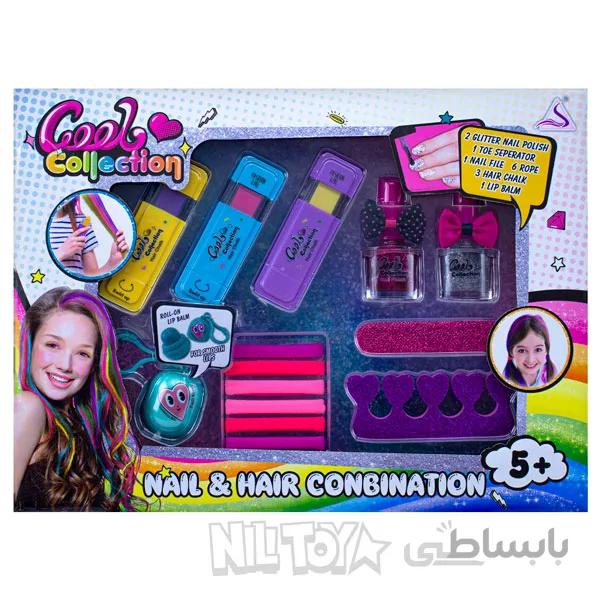 ست آرایشی رنگ مو و لاک ناخن Cool Collection