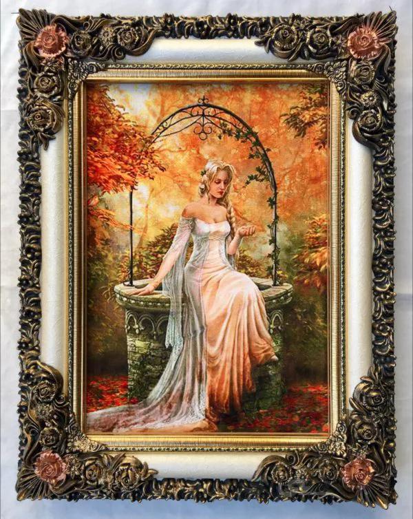 تابلو فرش چاپی چهره کد 98169TFF57CH