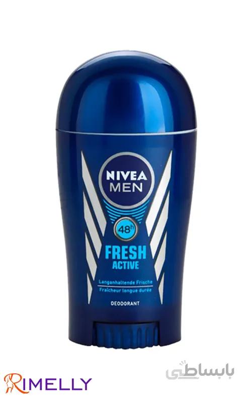 استیک ضد تعریق مردانه نیوآ مدل Fresh Active حجم 40 میل ا NIVEA Men Stick Fresh Active 40ml