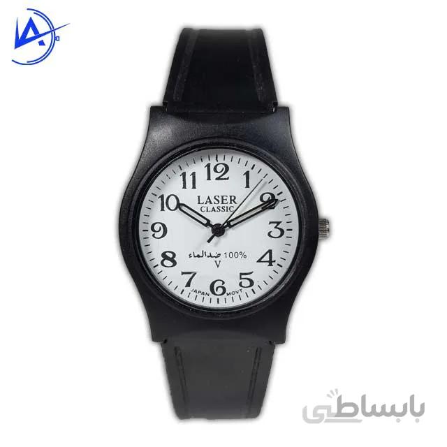 ساعت مچی مردانه LASER ضد اب مشکی کد 14079