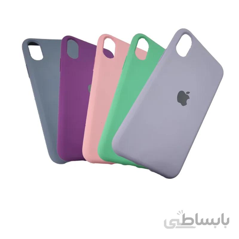 کاور سیلیکونی گوشی آیفون X با لوگو