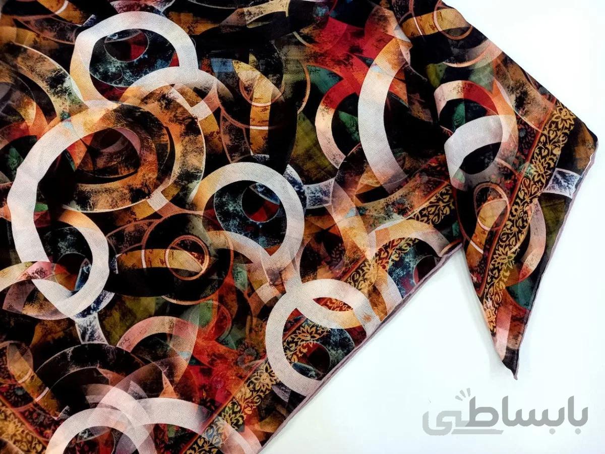 روسری طرح دایره کد 127