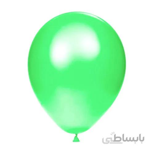بادکنک لاتکس سبز کمرنگ